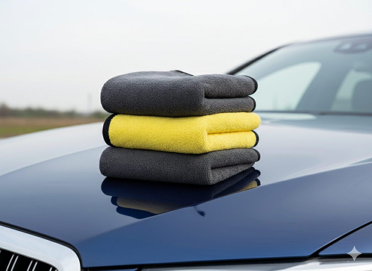 350 GSM Dual-Side Microfiber Cloth