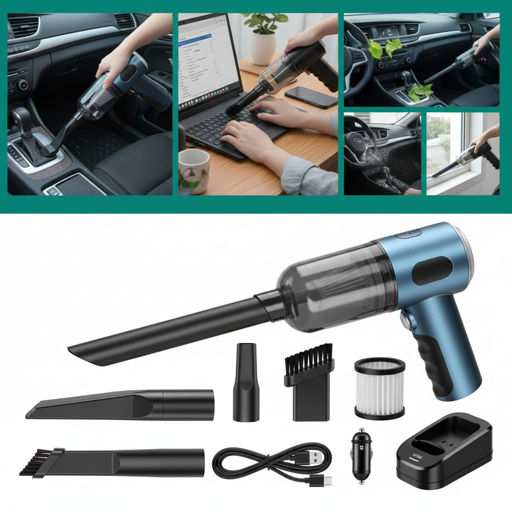 Portable Car Vacuum Cleaner